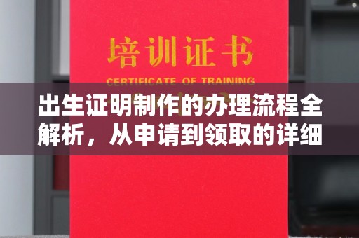 永丰出生证明制作的办理流程全解析，从申请到领取的详细指南